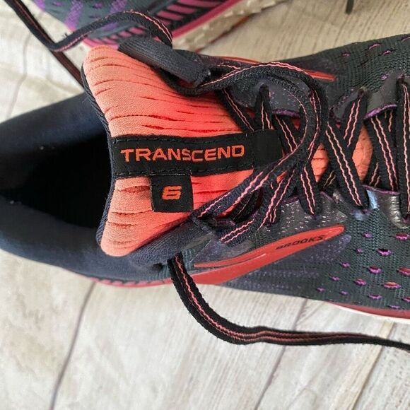 Brooks transcend women 8.5 running shoes with tie laces - Picture 12 of 12